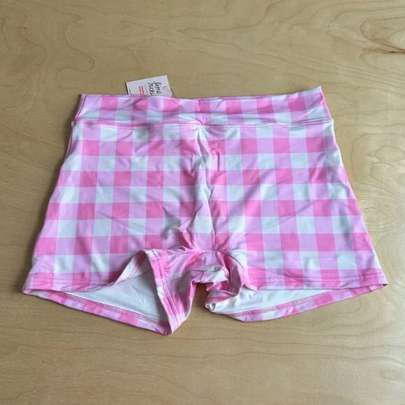 NWT Lime Ricki Pink Gingham Swimsuit 3X - Picture 3 of 11